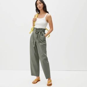 Everlane Paperbag Pant NWT, Dried Thyme, Medium